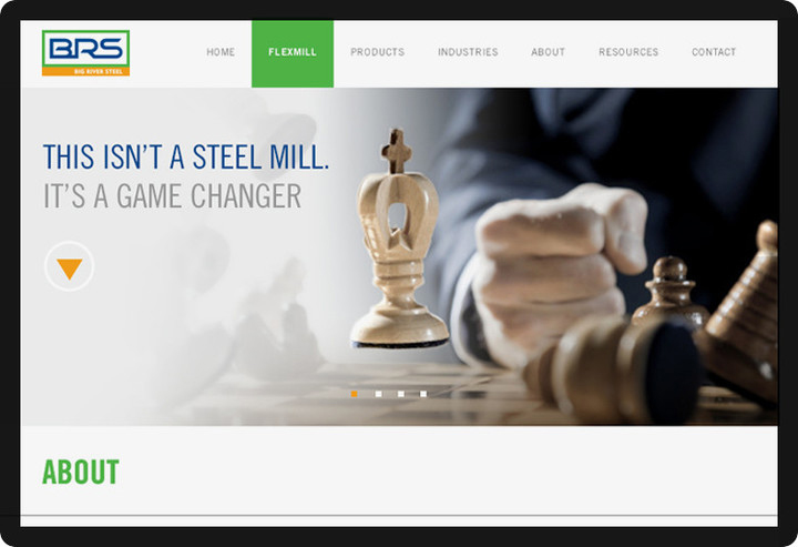 This isn't a Steel Mill. It's a Game Changer. | Big River Steel | web development by TEAM ODEA of Chicago This isn't a Steel Mill. It's a Game Changer. | Big River Steel | web development by TEAM ODEA of Chicago