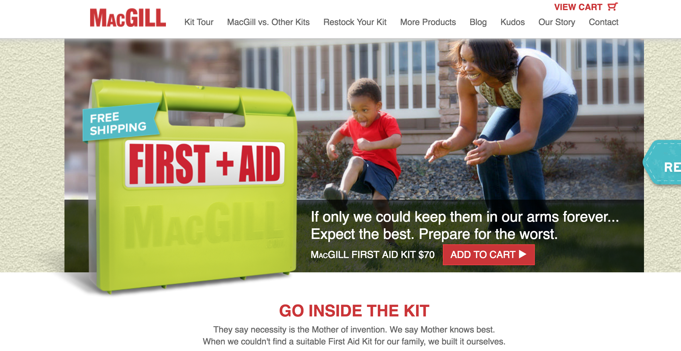 MacGill FAK homepage ODEA website marketing MacGill