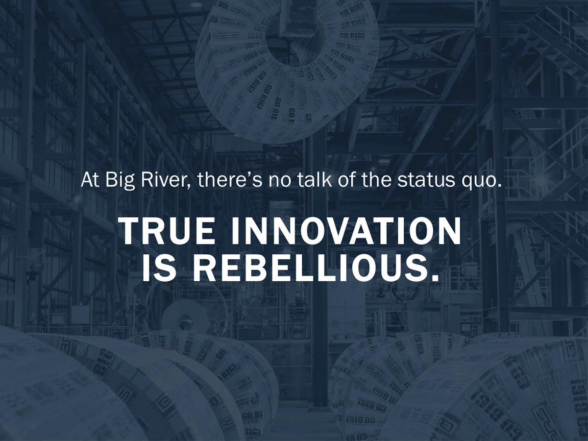 photo of Big River Steel True Innovation is Rebellious | ODEA Portfolio